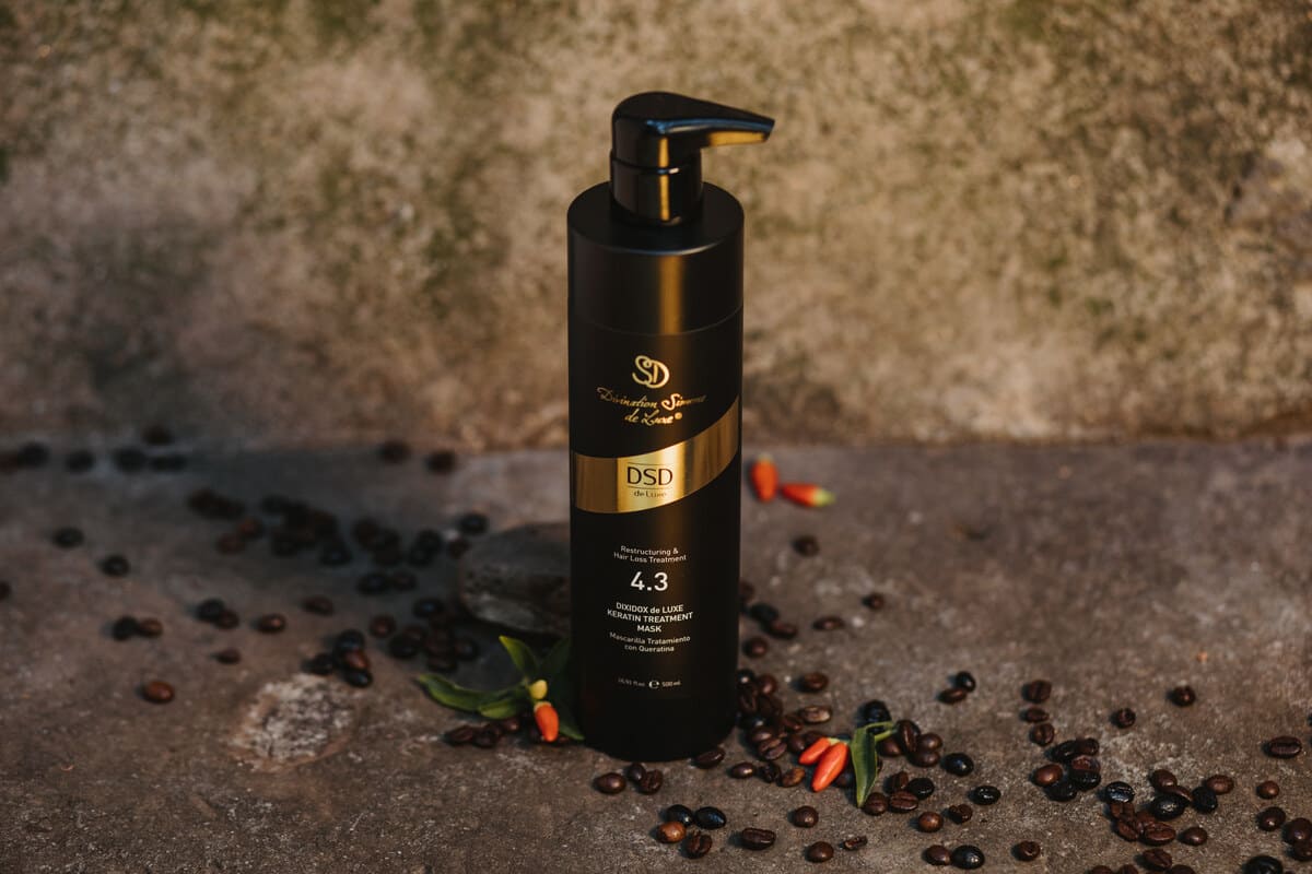 4.3 DIXIDOX DE LUXE KERATIN TREATMENT MASK prevents hair loss improves hair structure nourishes hair regenerates hair