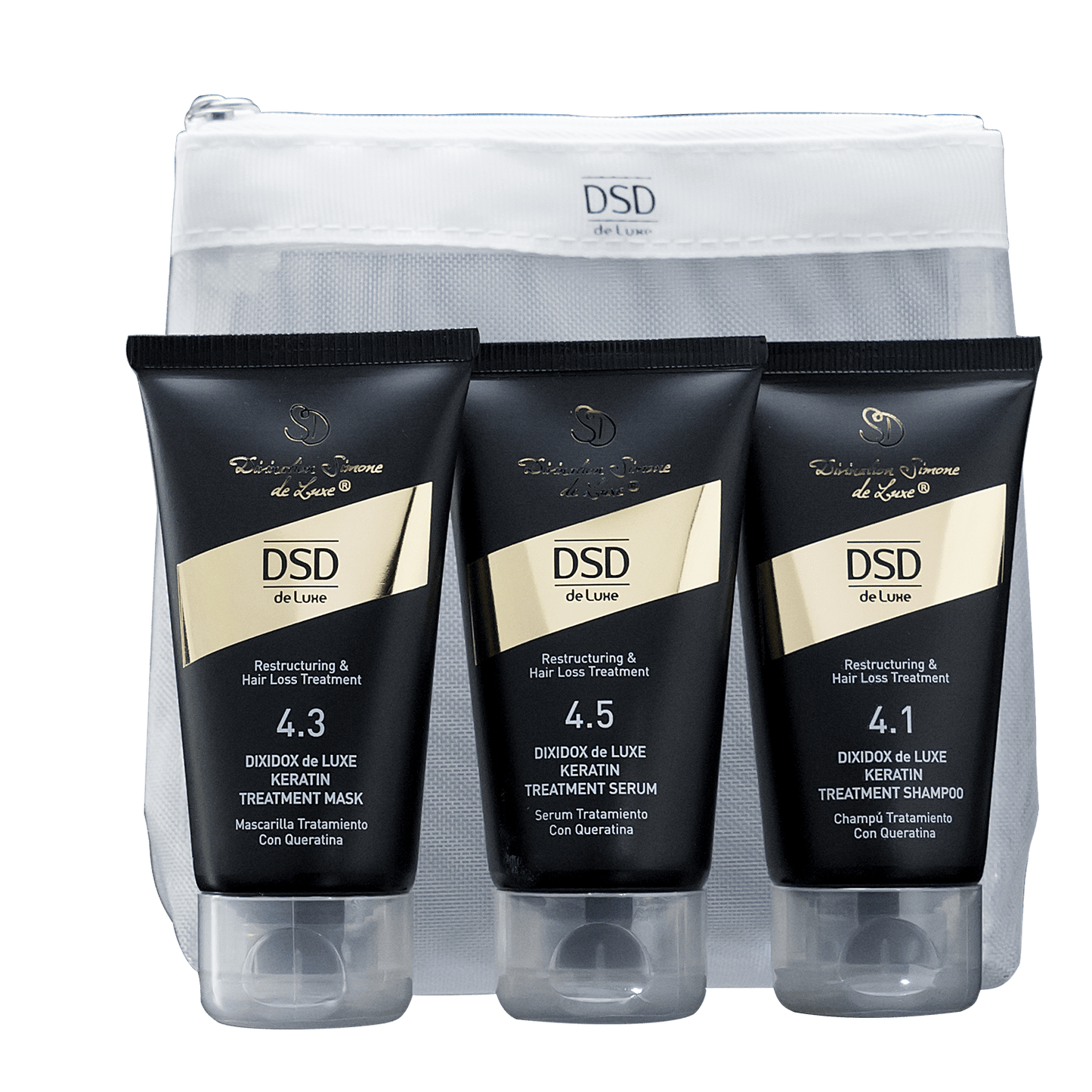 DSD de Luxe 4.1 + 4.3 + 4.5 Anti hair loss and Restructuring set